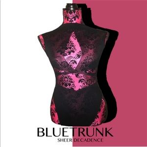 NYLON STOCKING BODYSUIT